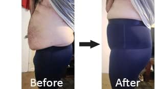 KROYWEN Men Body Shaper Belly Girdle - Beige - Image 5