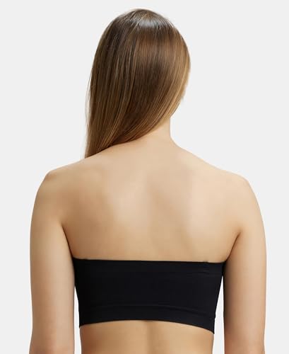 Jockey Wirefree Seamless Bandeau Bra - Black - Image 3