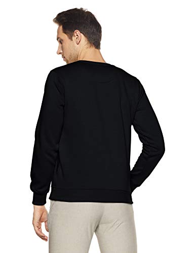 Fort Collins Men's Cotton Sweat Shirt - Black - Image 2