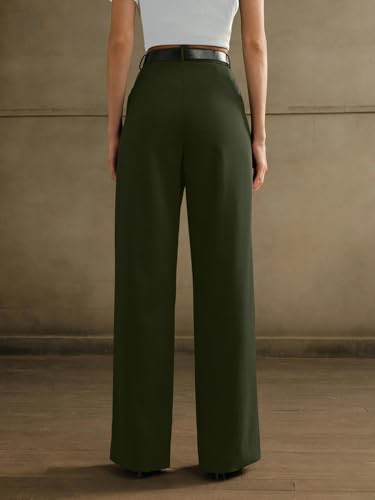 GRECIILOOKS High Waist Cotton Trousers for Women - Image 2