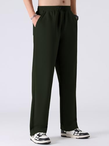 GRECIILOOKS Men's Sports Track Pant - Green - Image 3