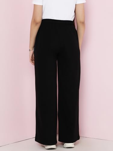 Li' Tomatoes Girl's Track Pants - Black - Image 4