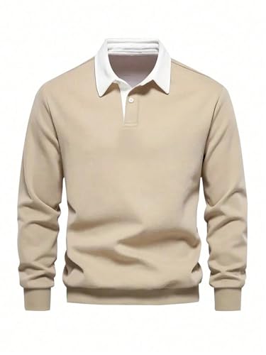 JVX Men's Beige Hoodie Sweatshirt - Image 2
