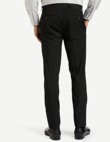 Symbol Formal Trousers for Men - Black - Image 2