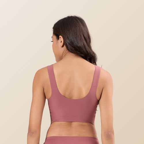 Krvvy Wireless Bralette for Women - Rose - Image 4