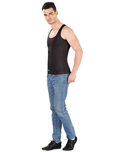 dermawear Men Shapewear Vest - Black - Image 3