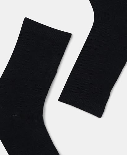 Jockey Kid's Cotton Stretch Calf Length Socks - Black - Image 3