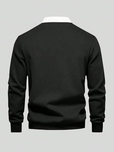 JVX Men's Black Hoodie - Image 3