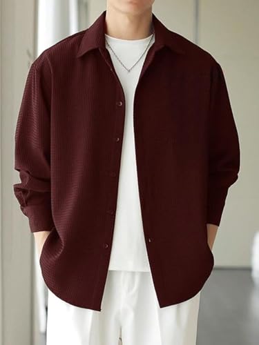 Leriya Fashion Men's Formal Button Down Shirt - Image 3