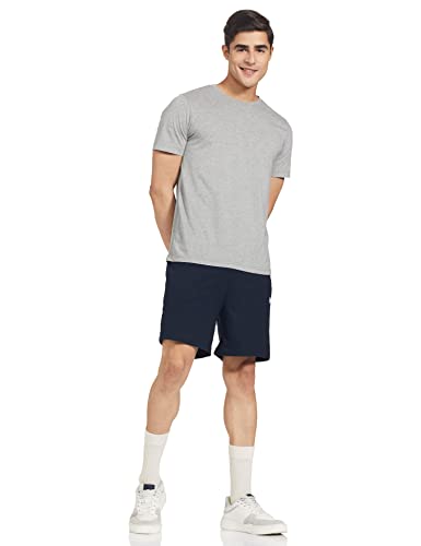 Max Men Solid Lounge Shorts - Navy - Image 5