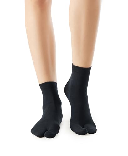 Jockey Women's Black Cotton Stretch Toe Socks - Image 2