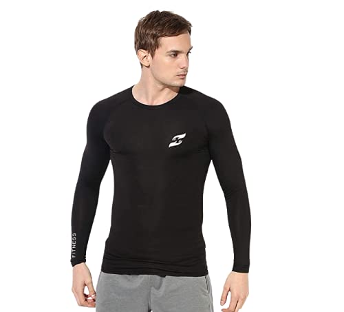 Just Care Unisex Compression Top - Black - Image 2