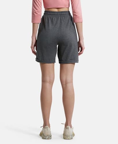 Jockey Women's Shorts - Charcoal Melange - Image 3