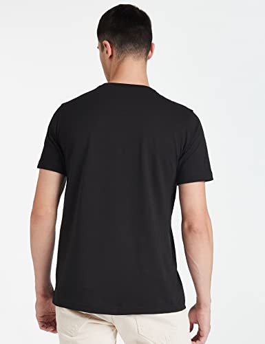 Symbol Men's Black Cotton T-Shirts - Image 3