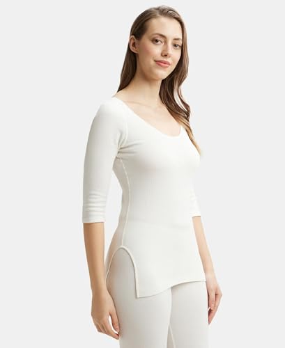 Jockey Women's Thermal Top - Off White - Image 2