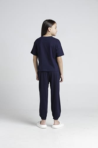 GarbGlide Girls Tshirt and Pants Set - Multicolor - Image 2