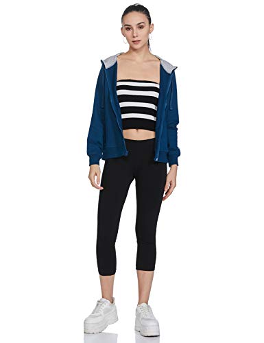 Symbol Women's Terry Hooded Sweatshirt - Poseidon Blue - Image 5