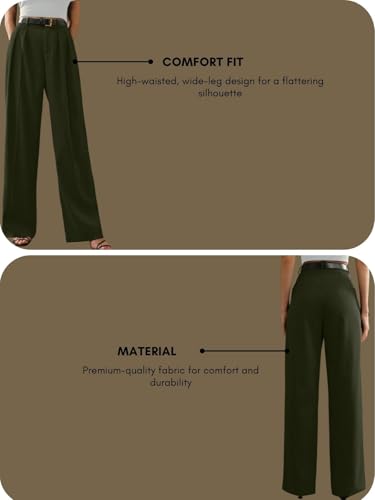 GRECIILOOKS High Waist Cotton Trousers for Women - Image 4