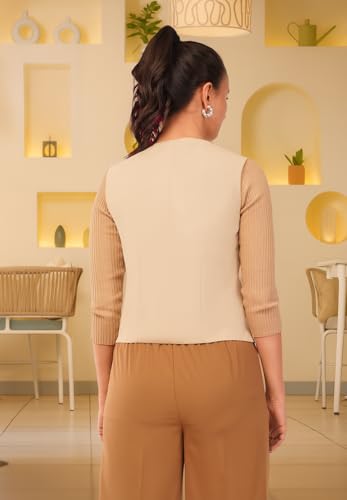 SaintX Women's Waist Coat Sleeveless - Image 4