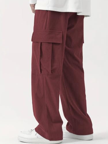 GRECIILOOKS Men's Corduroy Cargo Joggers - Image 2