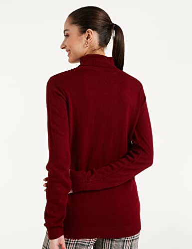 Symbol Women Maroon Acrylic Pullover Sweater - Image 2