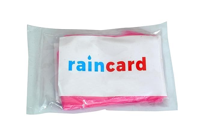 BELOXY Unisex Disposable Rain Card - Multicolor - Image 2