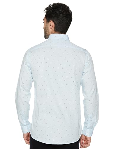 Allen Solly Men's Casual Shirt - Light Blue - Image 2