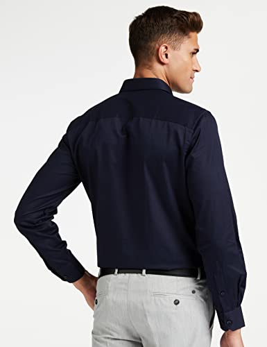 Symbol Formal Shirt for Men - Navy Blue - Image 2