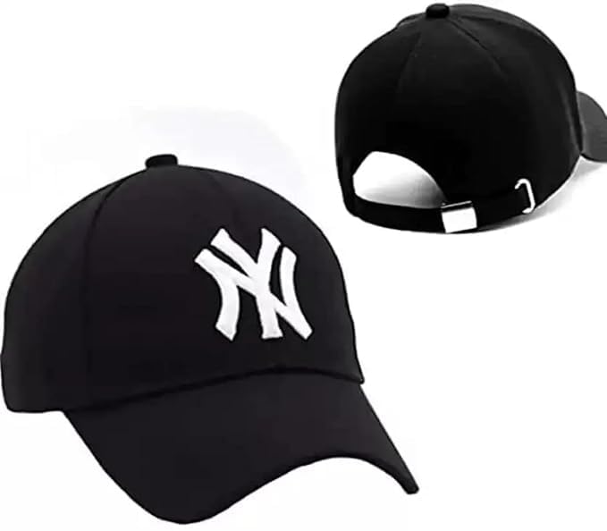 SELLORIA Unisex NY Baseball Cap - Black - Image 4