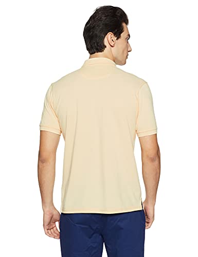 Allen Solly Men Beige Melange Polo Shirt - Image 2