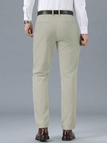 TAGDO Men Cotton Casual Trouser - Silver - Image 4