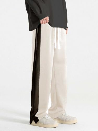 GRECIILOOKS Men Mid Rise Trouser - White - Image 3