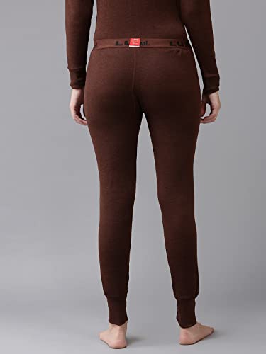 Lux Cottswool Women's Brown Thermal Trouser - Image 4