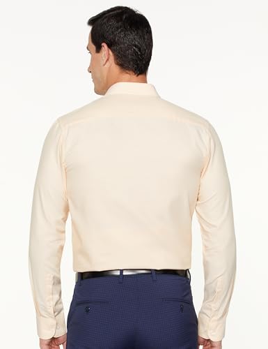 Peter England Men's Classic Textured Slim Fit Shirt - Image 2