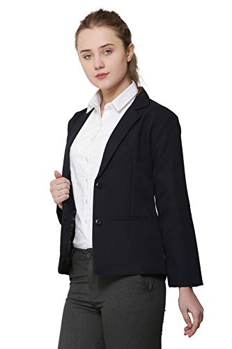 Nifty Women's Navy Blue Formal Blazer - Image 3