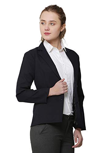Nifty Women's Navy Blue Formal Blazer - Image 4