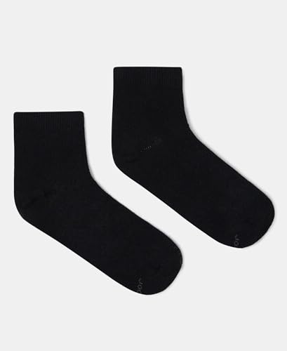 Jockey Kid's Cotton Stretch Ankle Socks - Black - Image 2