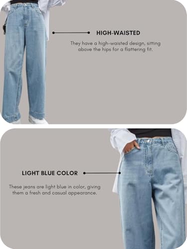GRECIILOOKS Women High Waist Jeans Denim - Image 3