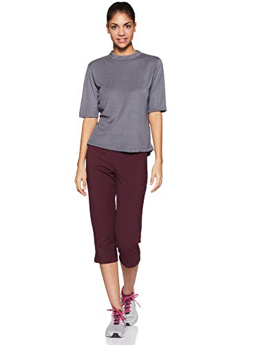 Jockey Women's Slim Fit Cotton Capri - Wine Tasting - Image 5