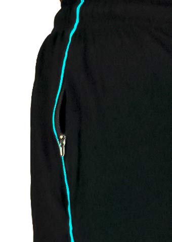 0-DEGREE Men's Cotton Shorts - Black - Image 5