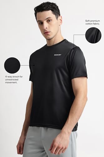 Reebok Men's Black T-Shirt - Image 2
