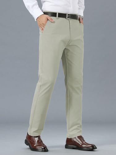 TAGDO Men Cotton Casual Trouser - Silver - Image 2