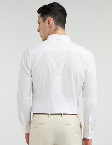 Allen Solly Men Cotton Slim Fit Shirt - White - Image 2