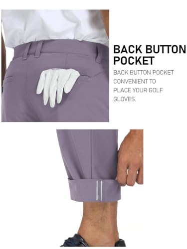 TOPLOT Men's Lavender Formal Pants - Image 2