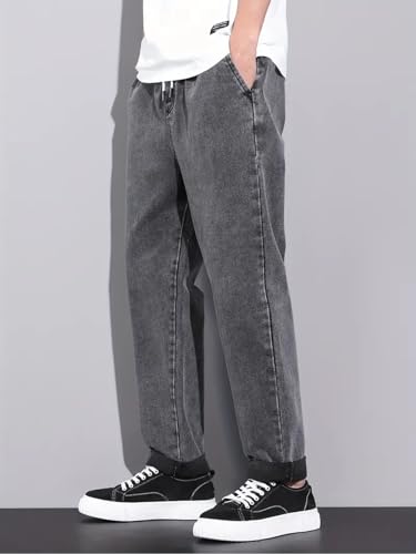 Lymio Men's Black Jeans - Image 4