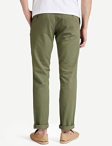 Symbol Men's Chino Trousers - Light Olive - Image 2