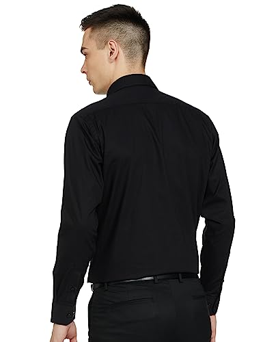 Symbol Men's Formal Shirts - Black & Dark Green - Image 3