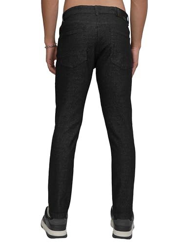 Highlander Men's Tapered Jeans - Black - Image 3
