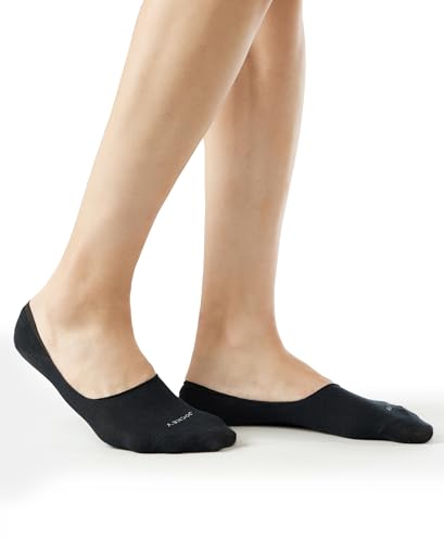Jockey Men's No Show Cotton Socks - Black - Image 3