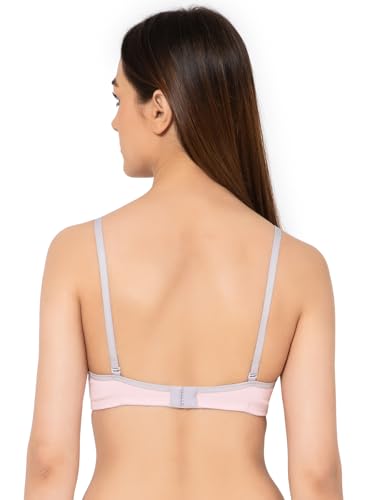 Clovia Pink Cotton T-Shirt Bra - Image 4